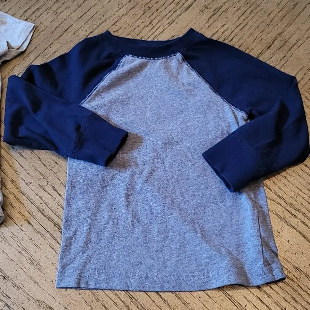 24 month boys onsie and lomg sleeve shirt bundle